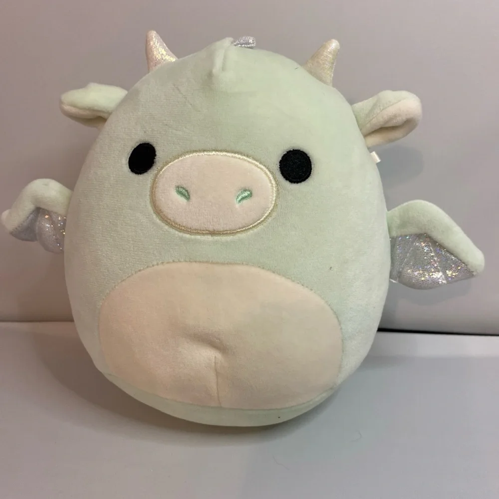 Squishmallow Kellytoy DEXTER the Dragon Soft Plush Toy 8